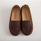 Boys Moccasin Page Boy Shoes - Brown