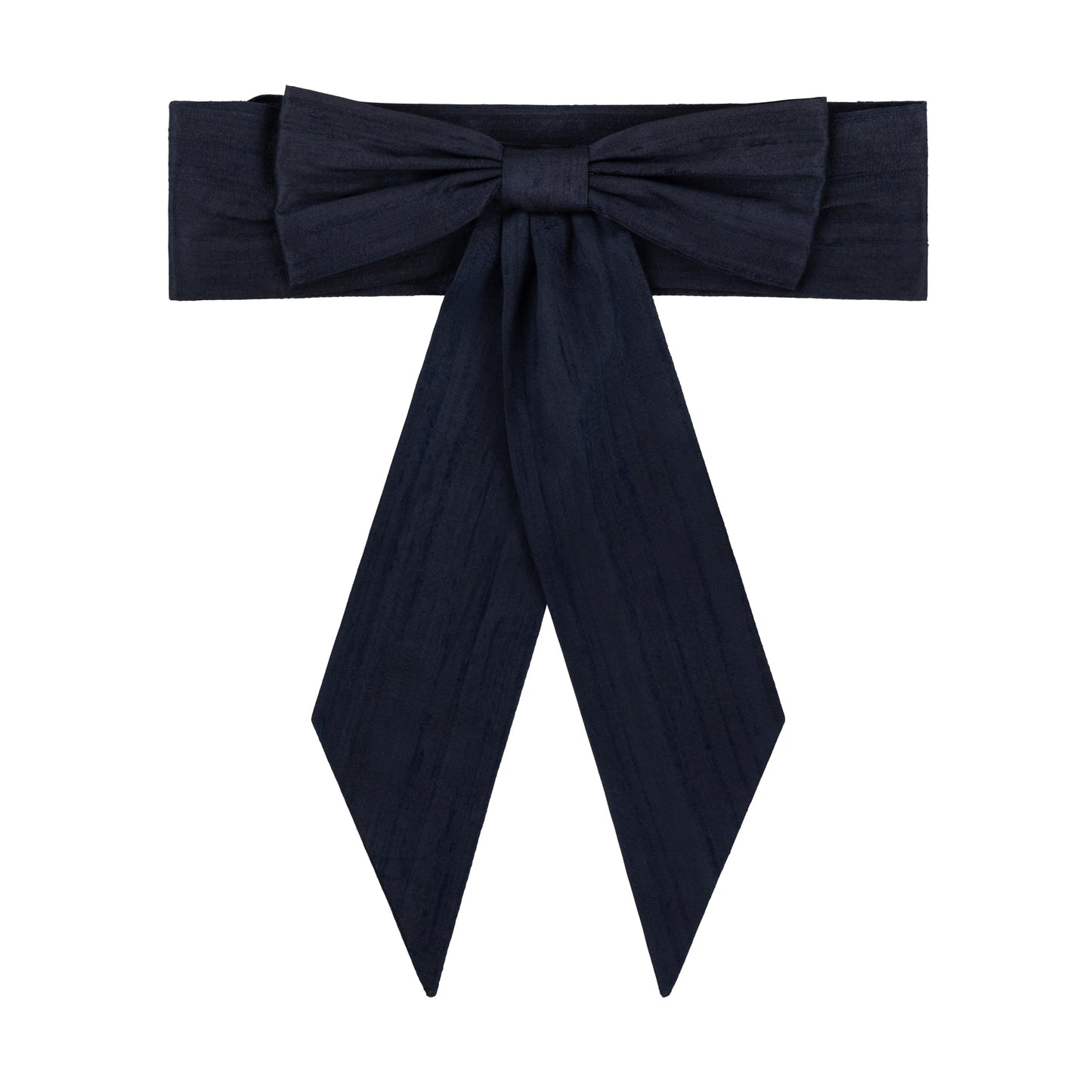 Amelia Brennan - Navy Silk Bridesmaid Bow