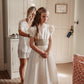 Ivory Silk Bridesmaid Dress