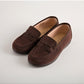 Boys Moccasin Shoes - Brown