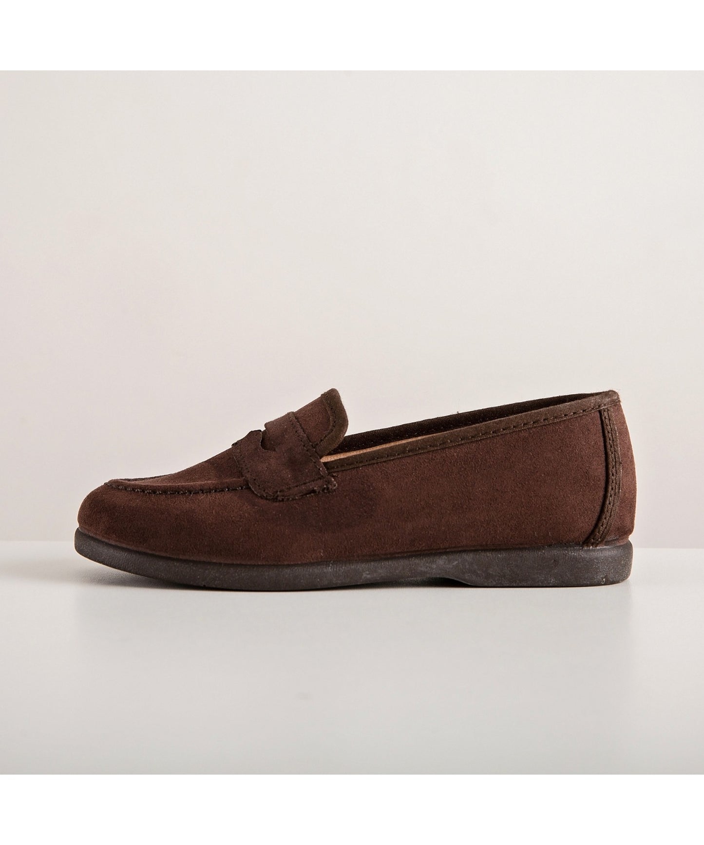 Boys Moccasin Pageboy Shoes - Brown