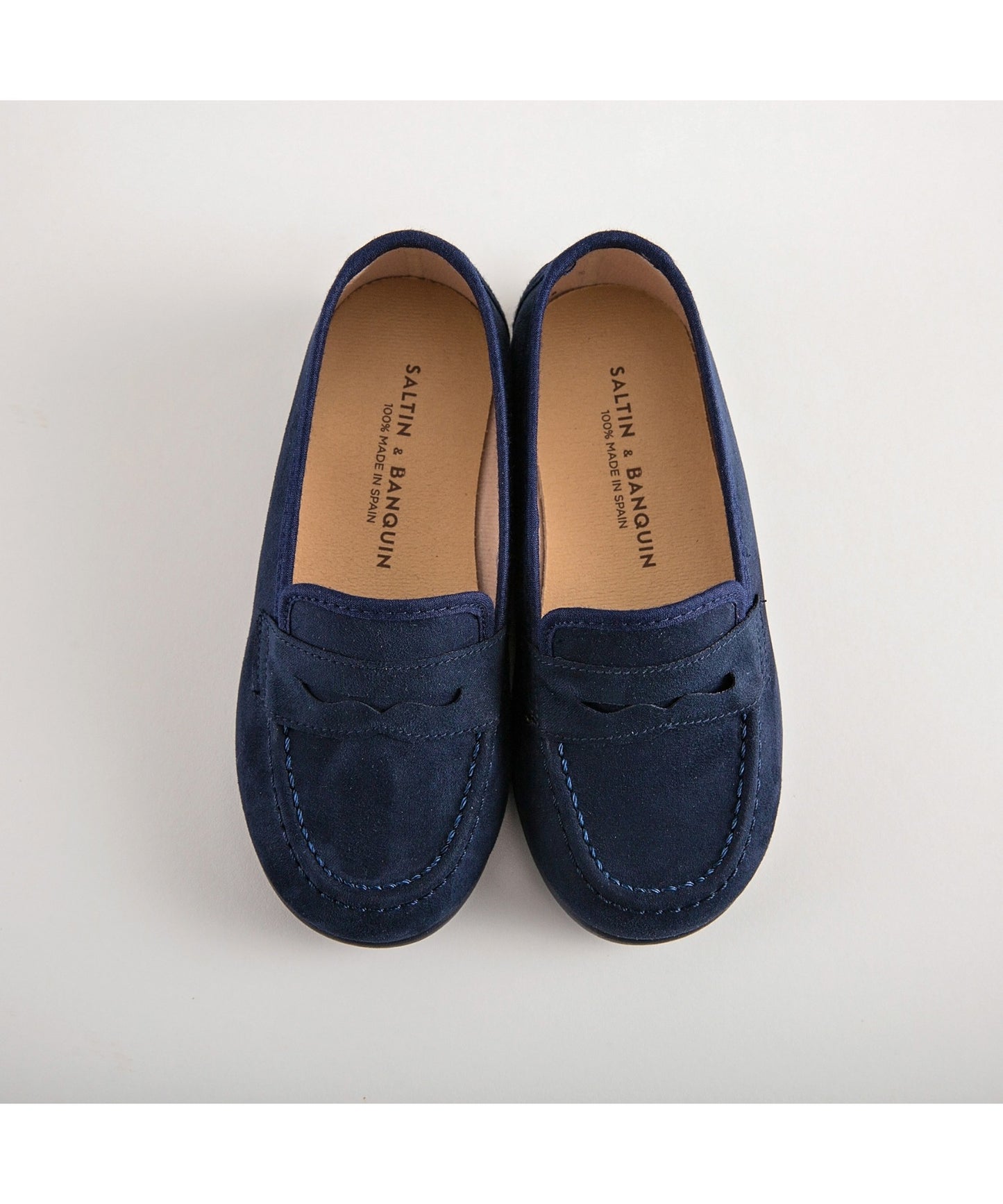 Boys Moccasins Shoes - Navy