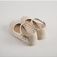 Girls Mary Jane Buckle Shoes - Natural