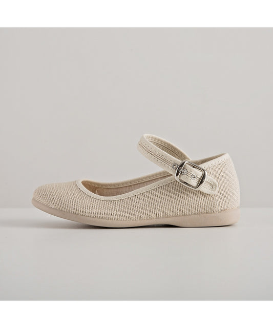 Flower Girl Shoes - Natural