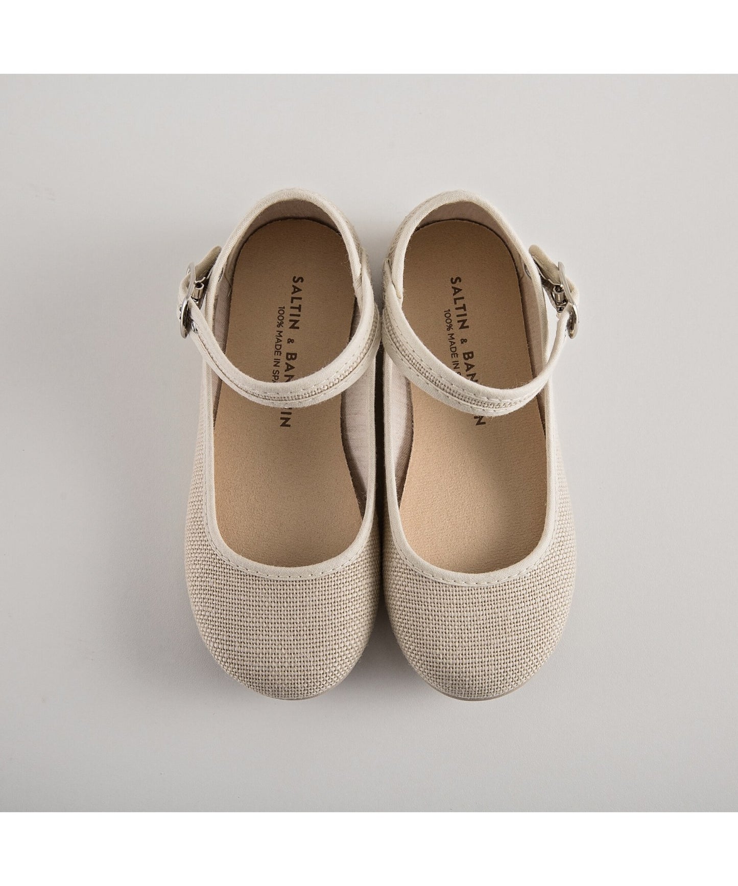 Flower Girl Bridesmaid Shoes - Natural