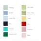 Colour Chart for Silk Sashes