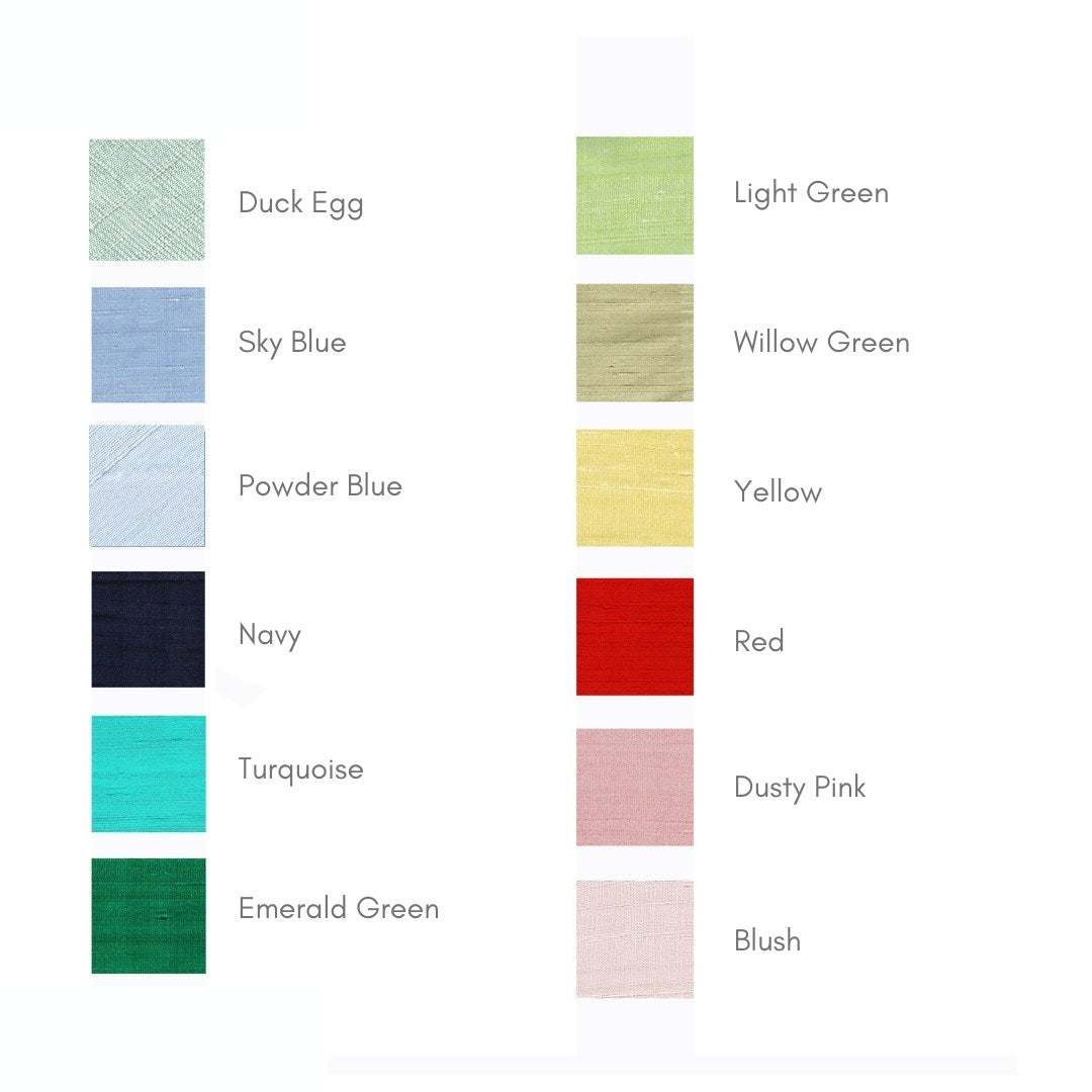 Silk Colour Chart