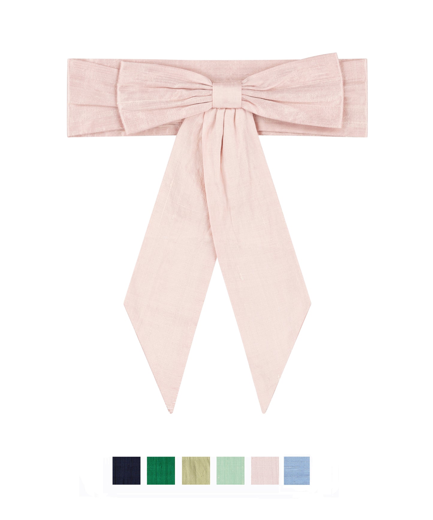 Ready-Tied Silk Bridesmaid Sashes by Amelia Brennan